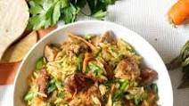 One Pot Pork & Veggie Orzo Toss One Pot Pork & Veggie Orzo Toss