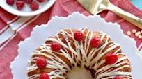 White Chocolate Raspberry Bundt Cake White Chocolate Raspberry Bundt Cake