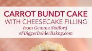 Carrot Bundt Cake Recipe (With Cheesecake Filling) Carrot Bundt Cake Recipe (With Cheesecake Filling)