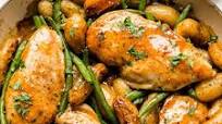 One Pan Honey Mustard Chicken and Vegetables One Pan Honey Mustard Chicken and Vegetables