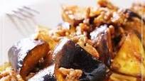 Super Delicious Eggplant & Ground Meat Bolognese-Style Pasta Super Delicious Eggplant & Ground Meat Bolognese-Style Pasta