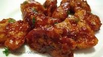 Alitas de pollo en salsa barbacoa Alitas de pollo en salsa barbacoa