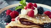 Dark Chocolate Dessert Hummus Crepes Dark Chocolate Dessert Hummus Crepes