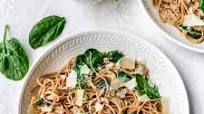 5-Ingredient Spinach Parmesan Pasta 5-Ingredient Spinach Parmesan Pasta