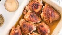 Oven-Baked Chicken Thighs Oven-Baked Chicken Thighs