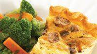 Tuna-Mushroom Quiche Tuna-Mushroom Quiche