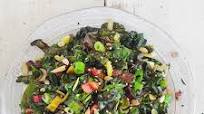 Spicy kale and Swiss chard sauté Spicy kale and Swiss chard sauté
