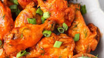 Crispy Buffalo Chicken Wings Crispy Buffalo Chicken Wings