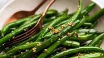 Sautéed Green Beans with Garlic Sautéed Green Beans with Garlic