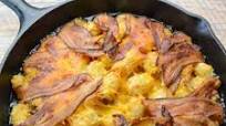 Cast Iron Skillet Bacon Cheeseburger Bomb Recipe Cast Iron Skillet Bacon Cheeseburger Bomb Recipe