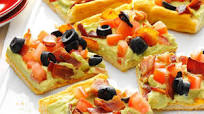 Guacamole Appetizer Squares Guacamole Appetizer Squares