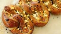 Olive and Garlic Soft Pretzels with Feta Cheese Olive and Garlic Soft Pretzels with Feta Cheese