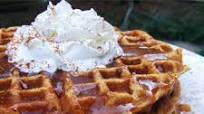 Pumpkin Waffles with Apple Cider Syrup Pumpkin Waffles with Apple Cider Syrup