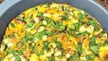 Air Fryer Loaded Veggie Cheese Frittata Air Fryer Loaded Veggie Cheese Frittata