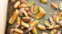 Roasted New Potatoes with Garlic Roasted New Potatoes with Garlic