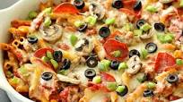 Pizza Pasta Casserole Recipe Pizza Pasta Casserole Recipe