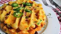 Cheddar Jalapeno Cornbread Waffles Cheddar Jalapeno Cornbread Waffles