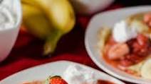 Strawberry Banana Hazelnut Cream Crepes Strawberry Banana Hazelnut Cream Crepes