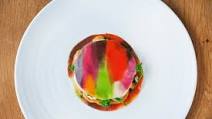 'Iris' – Rainbow pasta with Italian fish stew 'Iris' – Rainbow pasta with Italian fish stew