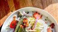 Classic Iceberg Wedge Salad with Homemade Blue Cheese Dressing Classic Iceberg Wedge Salad with Homemade Blue Cheese Dressing