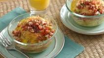 Breakfast Biscuit Cups for Two Breakfast Biscuit Cups for Two