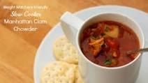 Slow Cooker Manhattan Clam Chowder Recipe Slow Cooker Manhattan Clam Chowder Recipe