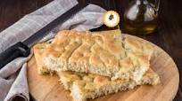 Focaccia genovese con lievito madre Focaccia genovese con lievito madre