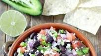 Loaded Mexican Black Bean Hummus Loaded Mexican Black Bean Hummus