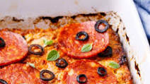 Loaded Supreme Pizza Paleo Casserole (Makes great leftovers!) Loaded Supreme Pizza Paleo Casserole (Makes great leftovers!)