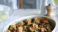 Lamb ragout with peas Lamb ragout with peas