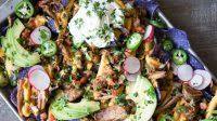 Loaded Carnitas Trash Can Lid Nachos Loaded Carnitas Trash Can Lid Nachos