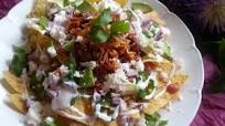 Nachos con Carnitas Nachos con Carnitas