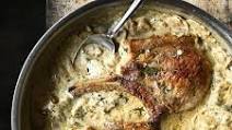 Tender Pork Chops in Creamy Garlic Mushroom Sauce Tender Pork Chops in Creamy Garlic Mushroom Sauce