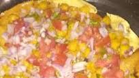 Chana papad masala Chana papad masala
