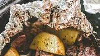 Garlic Herb Steak and Potato Foil Packs Garlic Herb Steak and Potato Foil Packs