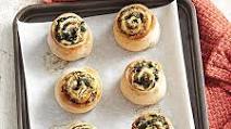 Spinach Pizza Pinwheels Spinach Pizza Pinwheels