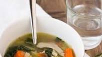 Healing Leftover Roast Chicken and Vegetable Soup {Gluten-Free, Paleo} Healing Leftover Roast Chicken and Vegetable Soup {Gluten-Free, Paleo}