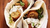Falafel pita pockets Falafel pita pockets