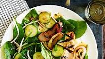 Chinese Black Pepper Pork and Spinach Salad Chinese Black Pepper Pork and Spinach Salad