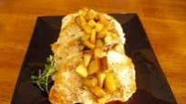 Pork Chops with Drunken Apples & Pears Pork Chops with Drunken Apples & Pears