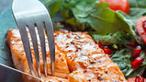 Honey Glazed Air Fryer Salmon Honey Glazed Air Fryer Salmon