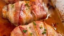 Maple Bacon Wrapped Pork Chops Maple Bacon Wrapped Pork Chops