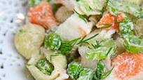 Crab Pasta Salad Crab Pasta Salad