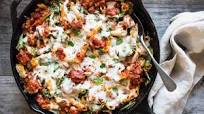 Pasta Skillet With Chicken Sausage, Cheese & Spinach Pasta Skillet With Chicken Sausage, Cheese & Spinach