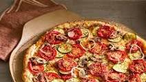 Three-Cheese Garden Pizza Three-Cheese Garden Pizza