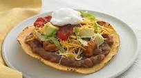 Salsa-Chicken Tostadas Salsa-Chicken Tostadas