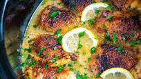 Ultimate Slow Cooker Lemon Chicken Thighs Ultimate Slow Cooker Lemon Chicken Thighs