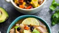 Crockpot Mexican Chicken Stew (+ Instant Pot) Crockpot Mexican Chicken Stew (+ Instant Pot)