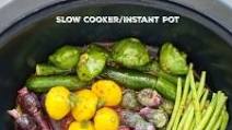 Slow Cooker/Instant Pot Summer Vegetables (Low-Carb, Paleo, Whole30) Slow Cooker/Instant Pot Summer Vegetables (Low-Carb, Paleo, Whole30)