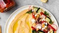 Mediterranean Loaded Hummus Mediterranean Loaded Hummus